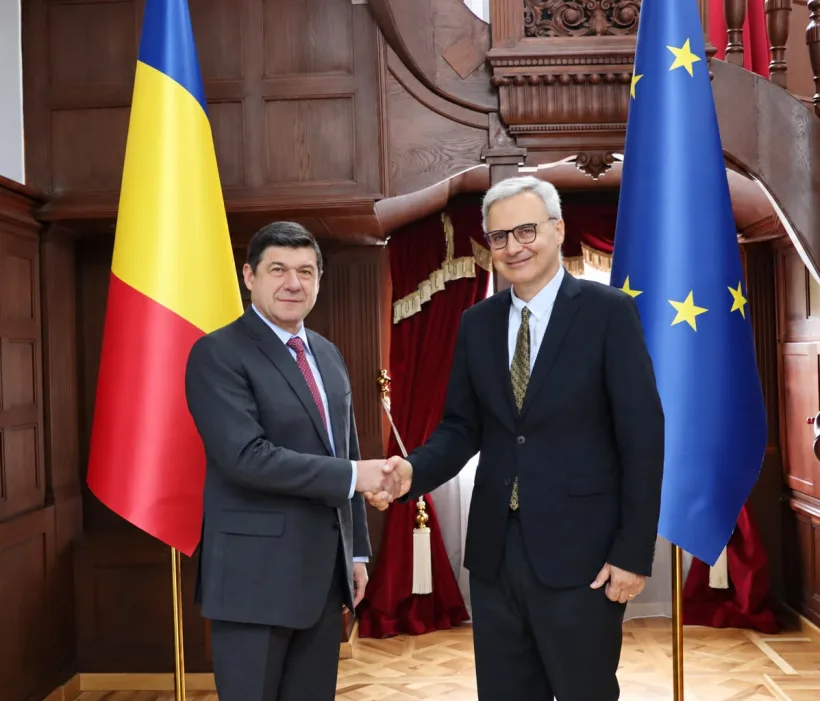 Costel Fotea, întâlnire cu ambasadorul Franței la Galați. Noi oportunități pentru dezvoltarea județului