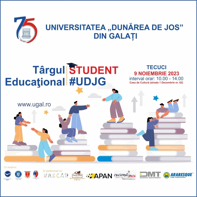 O nouă ediție a Târgului Educațional Student #UDJG la Tecuci
