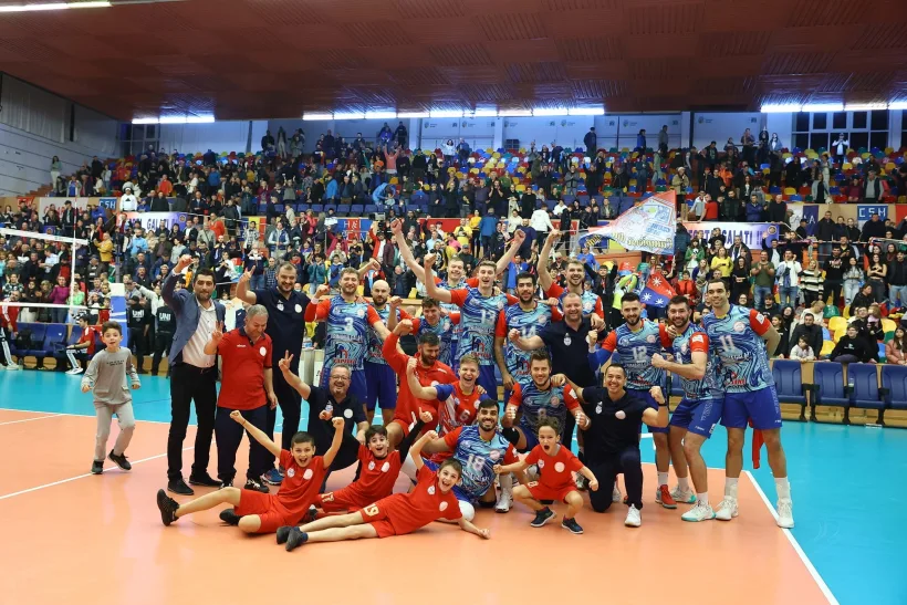 Campioana României, CSM Arcada Galaţi s-a calificat în premieră în grupele CEV Champions League