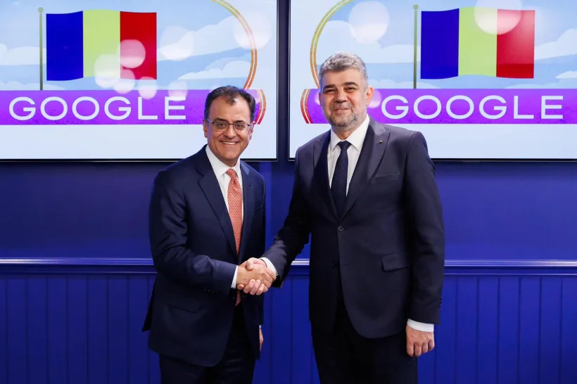 Marcel Ciolacu, discuții cu reprezentanții Google despre o investiție majoră în România