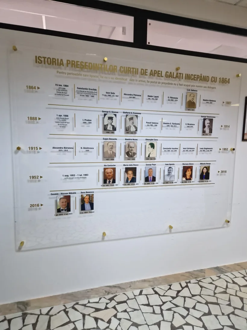 Un nou președinte al Curții de Apel Galați