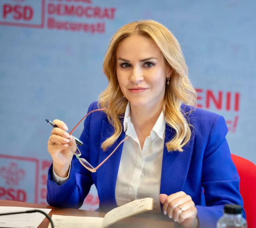 PSD Bucureşti a decis să susţină candidatura Gabrielei Firea pentru Primăria Capitalei