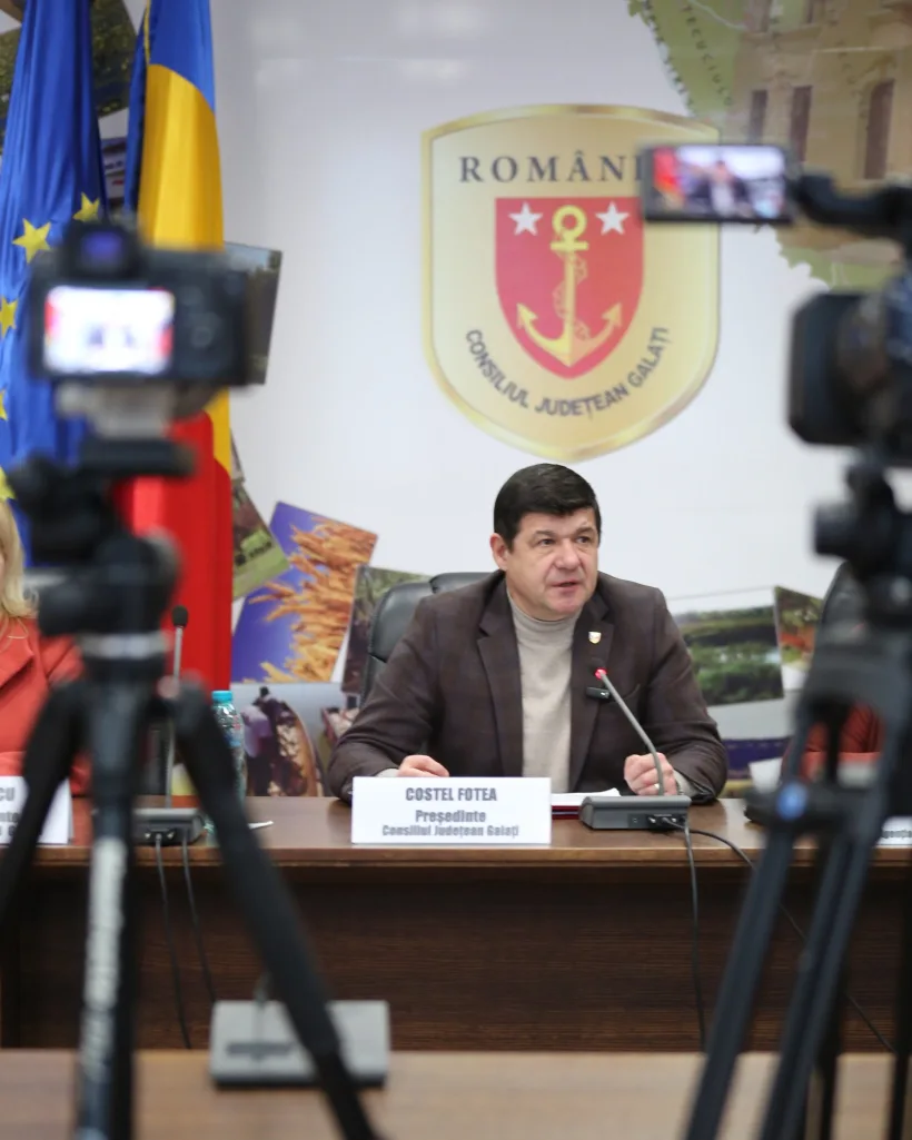 O nouă investiție în infrastructura rutieră a județului Galați. Costel Fotea: Lucrări pentru modernizarea a aproape 60 de kilometri de drumuri