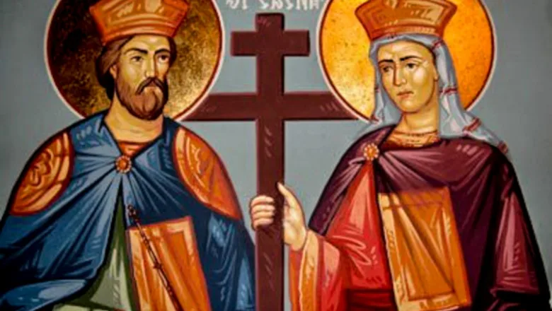 Peste 1,75 milioane de români își serbează onomastica de Sfinţii Împăraţi Constantin şi Elena