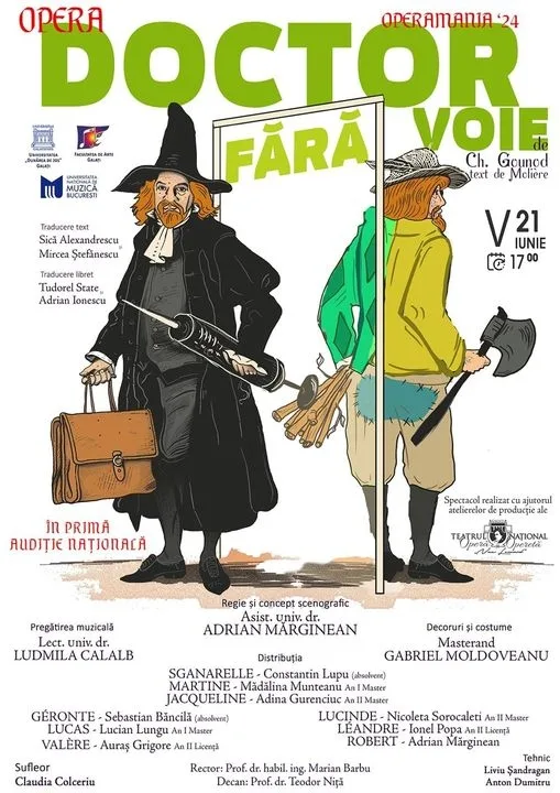 Studenți gălățeni participanți în  Festivalul OPERAMANIA