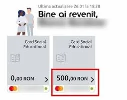 Trebuie depuse cererile pentru cardurile educaționale de 500 de lei, pentru anul școlar 2024-2025