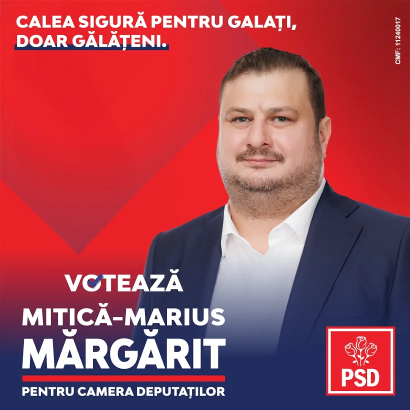 Candidatul Marius Mărgărit, PSD Galați, promovează măsuri fiscale care vor duce la creșterea veniturilor românilor
