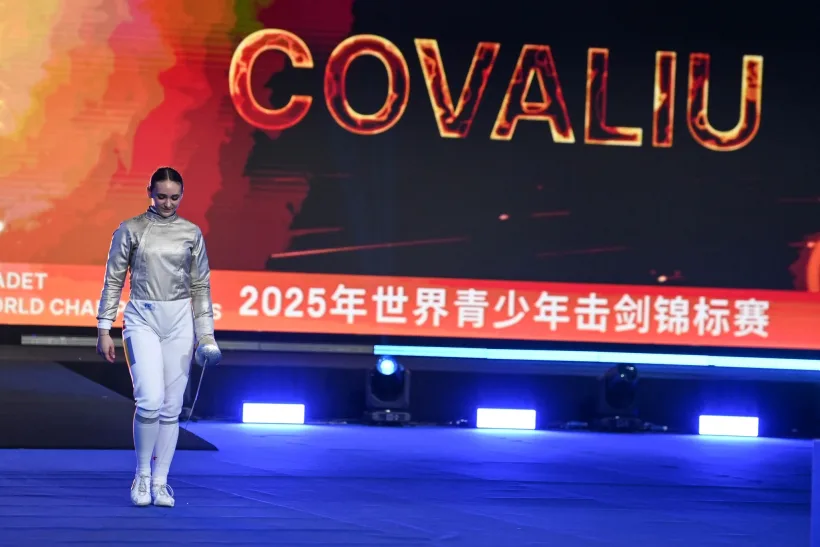 Performanţă de excepţie: Amalia Covaliu a cucerit titlu mondial la sabie