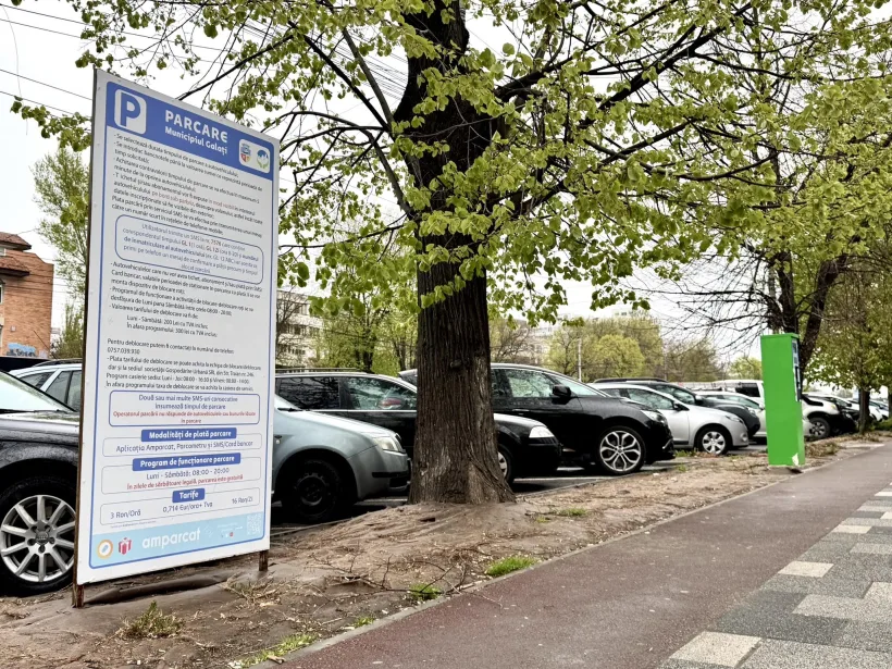 „Parcări mai ieftine în luna mai”, campanie inițiată de Gospodărire Urbană Galați