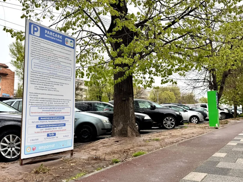 Ofertă de la Gospodărire Urbană SRL Galați: „Parcări mai ieftine în luna mai”