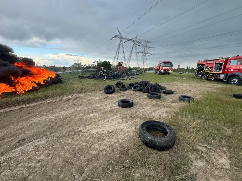 Amendă de 30.000 de lei de la Garda de Mediu Galați, după incendiul din Șendreni