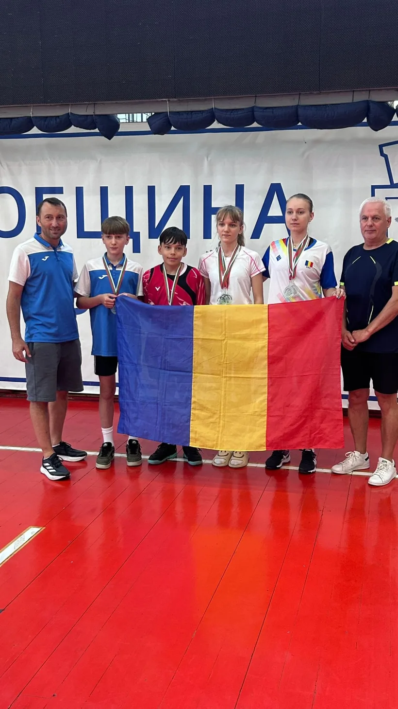 Badmintonul gălățean a strălucit în Bulgaria