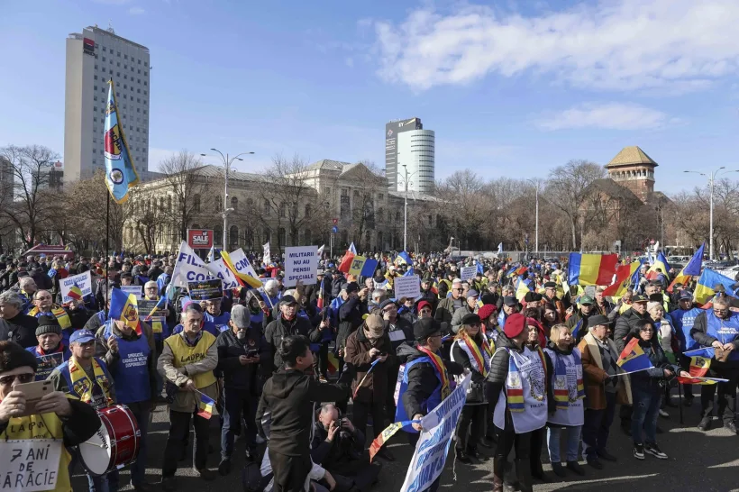Peste 40.000 de lucrători, așteptați la protestul de miercuri al sindicatelor