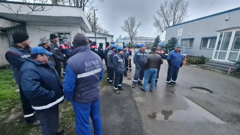 Sindicaliștii de la Navrom Shipyard Galați, grevă pentru contractul colectiv de muncă