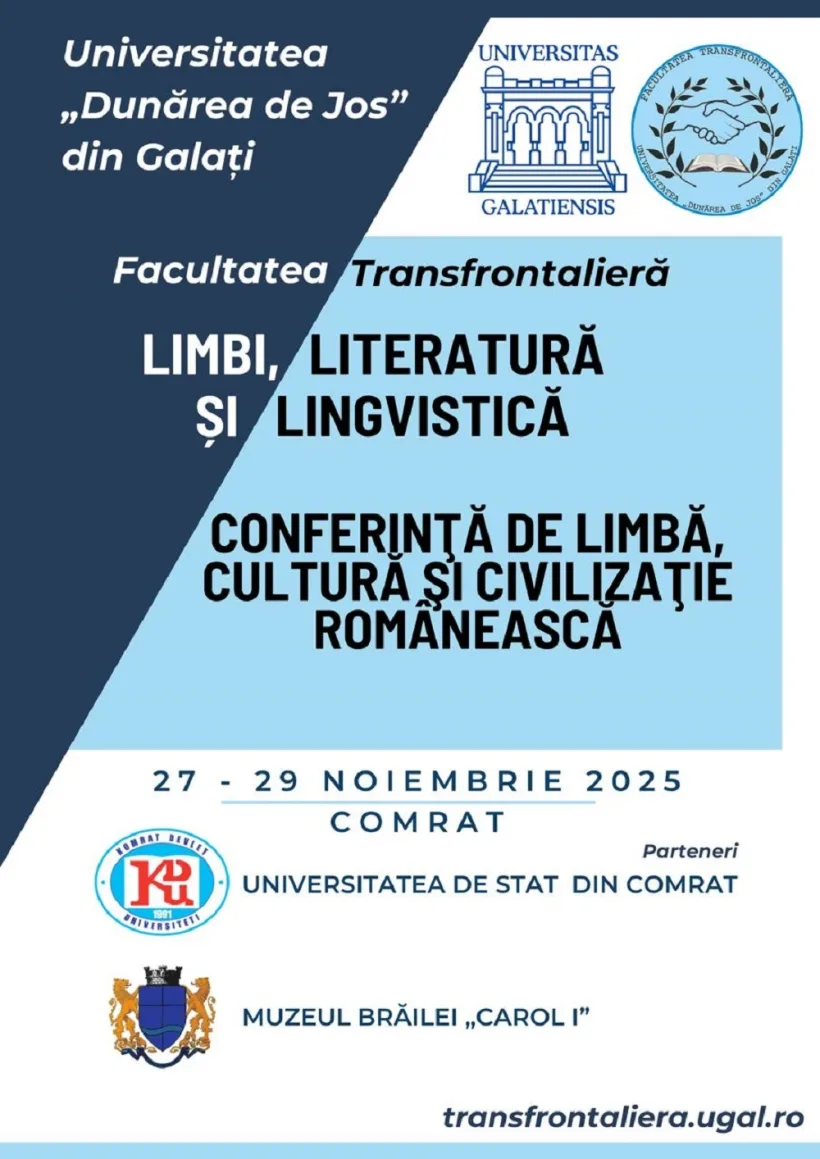 Conferinţă de limbă, cultură şi civilizaţie românească laUDJG