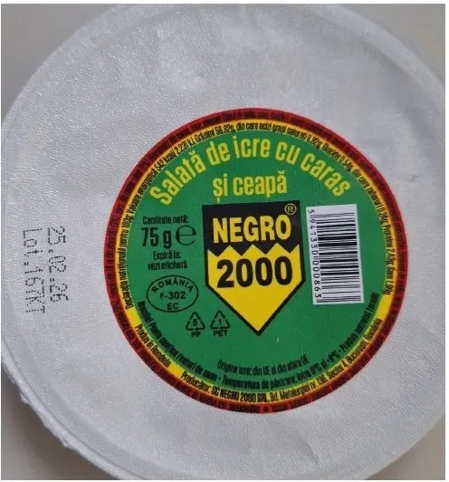 Lot de salată de icre, retras din magazinele Kaufland
