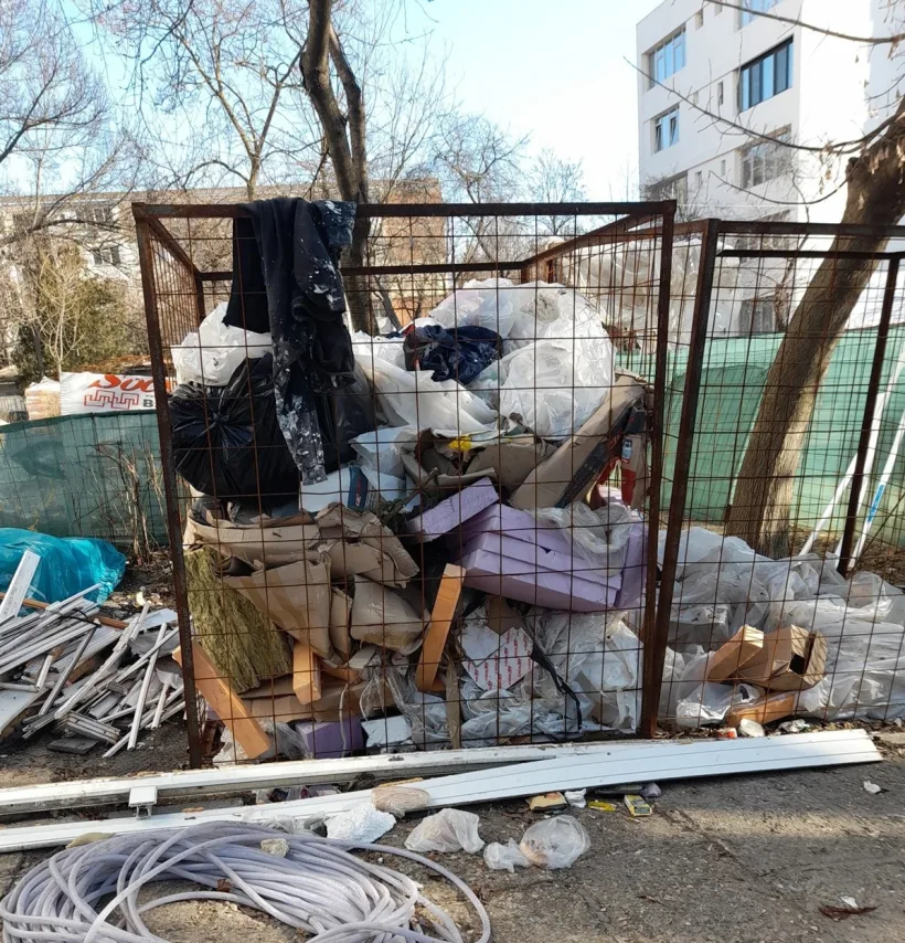 Șantier din Galați, sancționat de comisarii de mediu