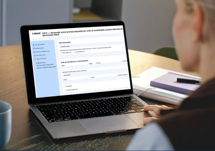 Declarația Unică precompletată, disponibilă în Spațiul Privat Virtual