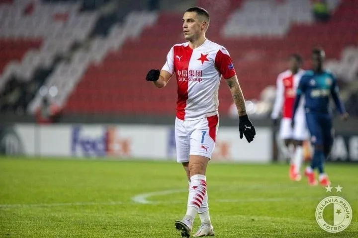 Internaţionalul român Nicolae Stanciu a reuşit o dublă pentru Slavia Praga