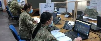 Aproape 1,5 milioane de apeluri preluate prin  call-center-urile DSP operate de militari