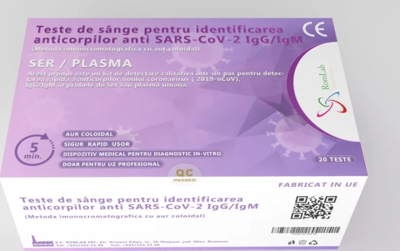 Testele pentru depistarea anticorpilor și cele rapide pentru depistarea infecției, la îndemâna cetățenilor