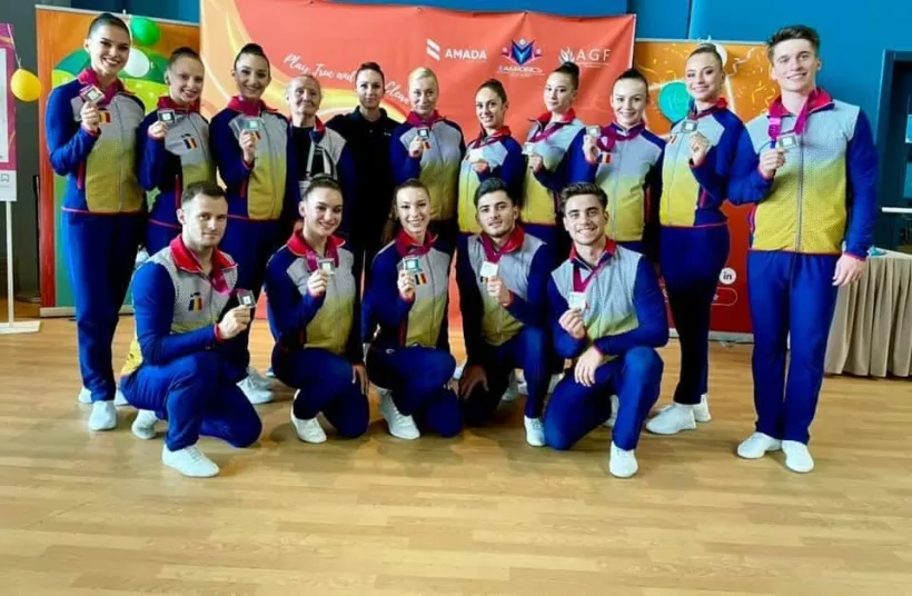 România, vicecampioană mondială la gimnastică aerobică