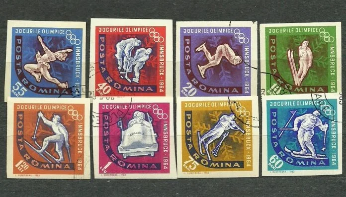 Timbre cu Olimpiada de anul acesta