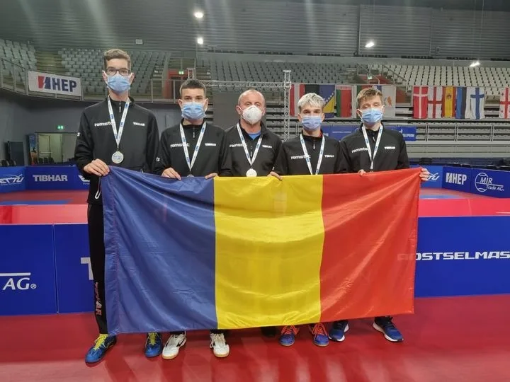 Echipa de juniori Under 15 a României a devenit vicecampioană europeană
