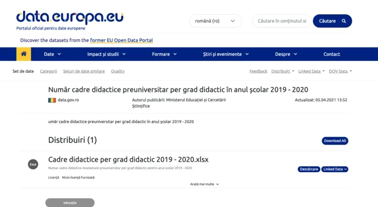 Școala românească încă mai folosește cadre didactice fără pregătire, spune Comisia Europeană