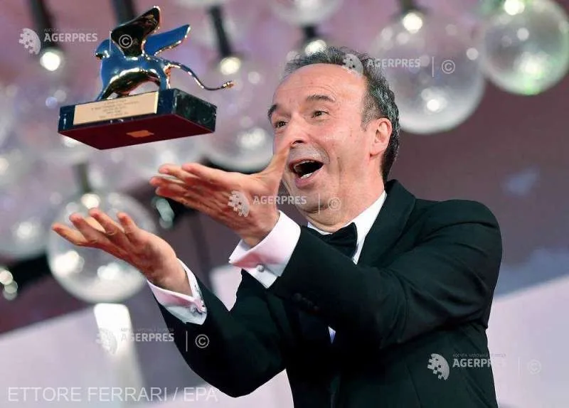 Roberto Benigni premiat cu Leul de Aur
