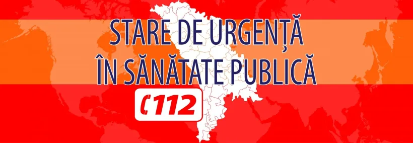 Covid-19: Stare de urgență în Rep. Moldova!