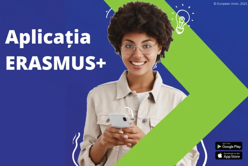 Noua aplicație Erasmus+. Studenții vor renunța la documente pe bază de hârtie