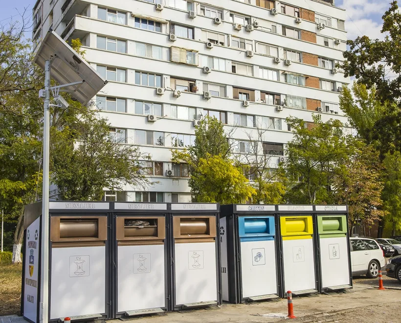 Galați: Primele puncte de colectare selectivă a deșeurilor