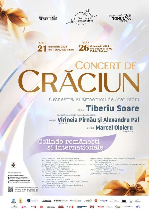 Concerte de Crăciun peste tot