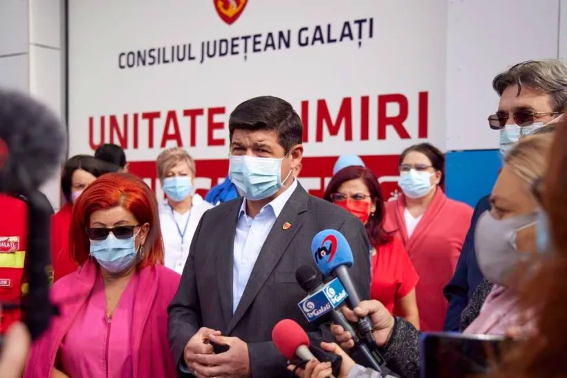 COVID-19: CJ Galați, proiecte ”pe bandă rulantă” pentru creșterea capacității de gestionare a crizei sanitare în spitalele gălățene