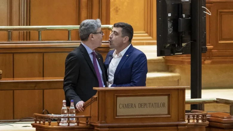 Parchetul General s-a sesizat în privința agresiunii comise de George Simion în Parlament. Virgil Popescu: Vorbim de o formă de violență