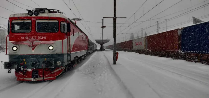 Comandamente de iarnă în Regionalele CFR Galați, Constanța și București