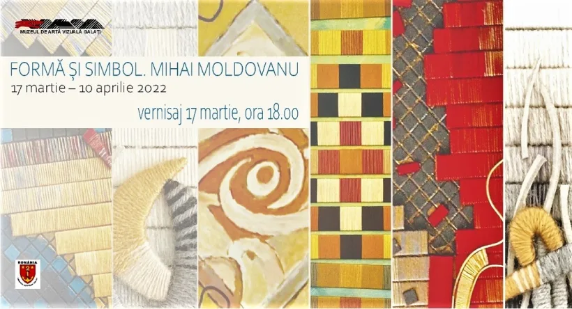 Expoziția de tapiserie „Formă si simbol”, semnată Mihai Moldovanu, la Muzeul de Artă Vizuală Galați