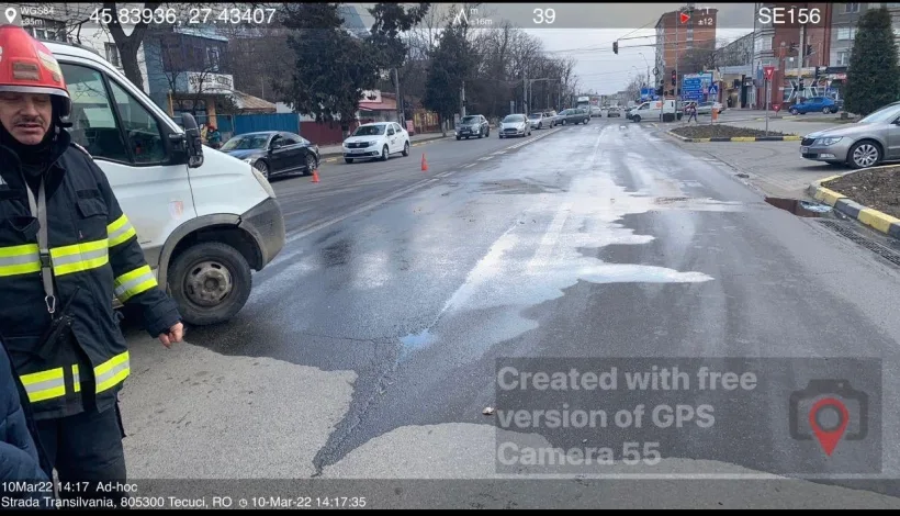 Benzinăria din Tecuci care a vândut combustibilul pierdut pe stradă, amendată cu 100.000 de lei