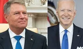 Iohannis a cerut la videoconferința cu Joe Biden crearea rapidă a Grupului de Luptă NATO în România