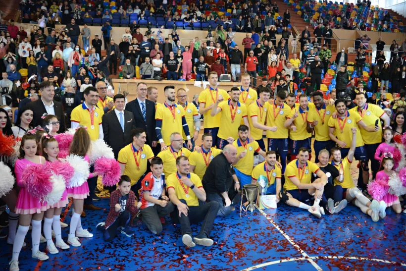 Galaţiul, capitala voleiului masculin din România