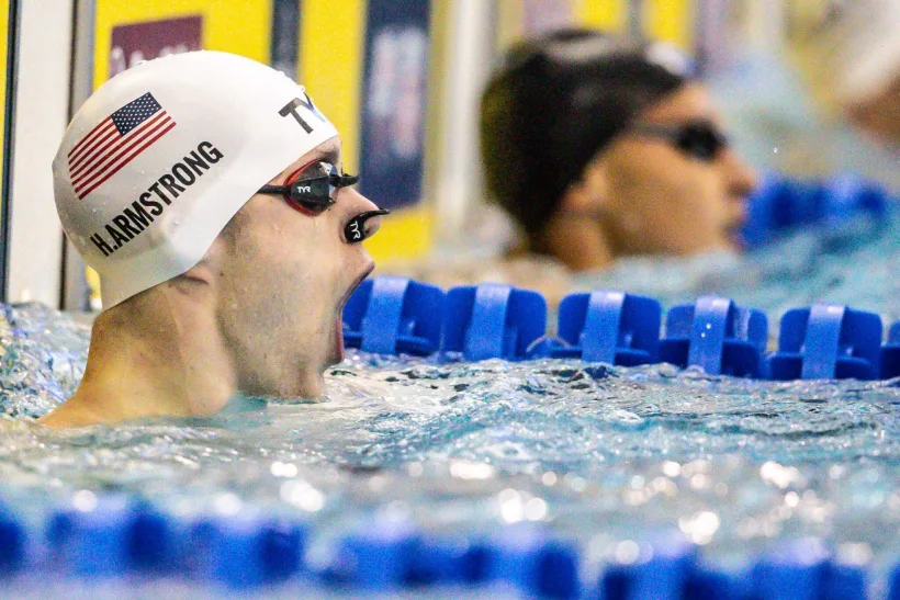 Americanul Hunter Armstrong a stabilit recordul mondial la 50 m spate
