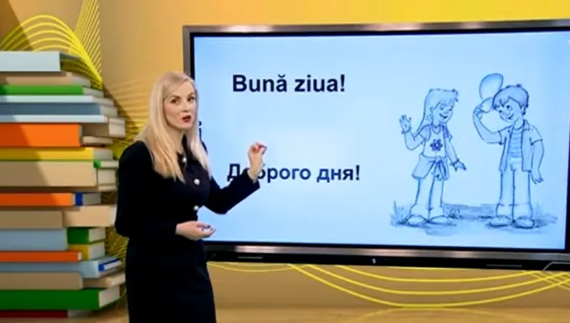 “Teleșcoala” cu , lecții de limba română pentru refugiații ucraineni, la TVR