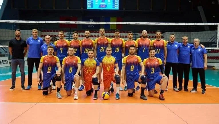 Naţionala de volei masculin va întâlni Macedonia de Nord la Galaţi