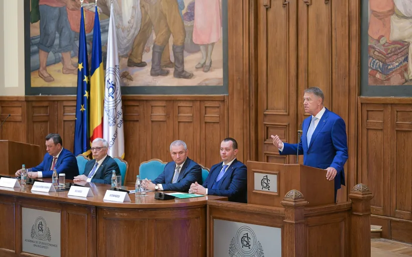 Președintele Klaus Iohannis a participat la Forumul Educației Financiare 2022