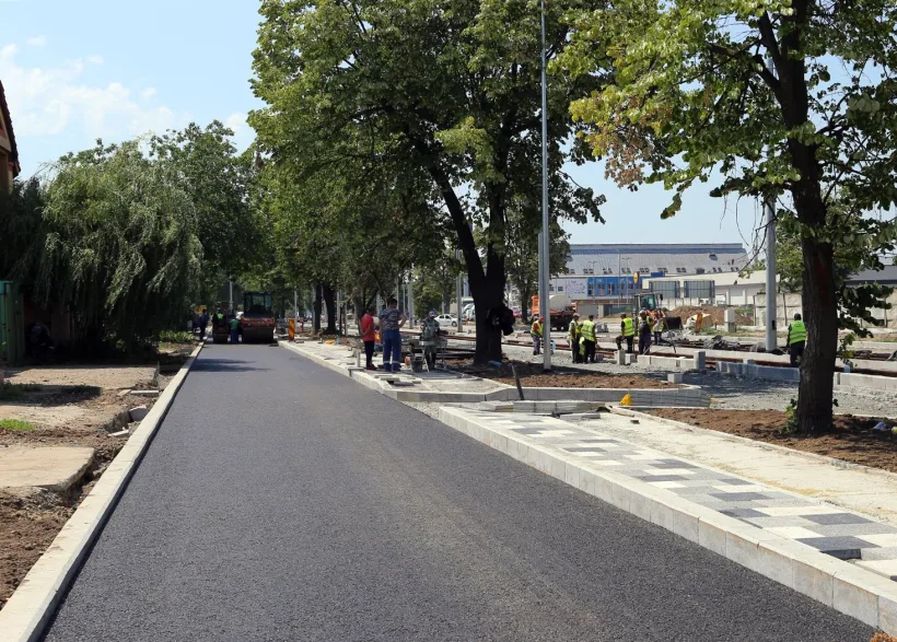Bulevard important din Galați, modernizat la standarde europene