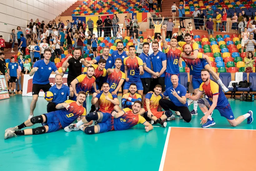 Sub bagheta lui Sergiu Stancu, România se califică la EuroVolley 2023
