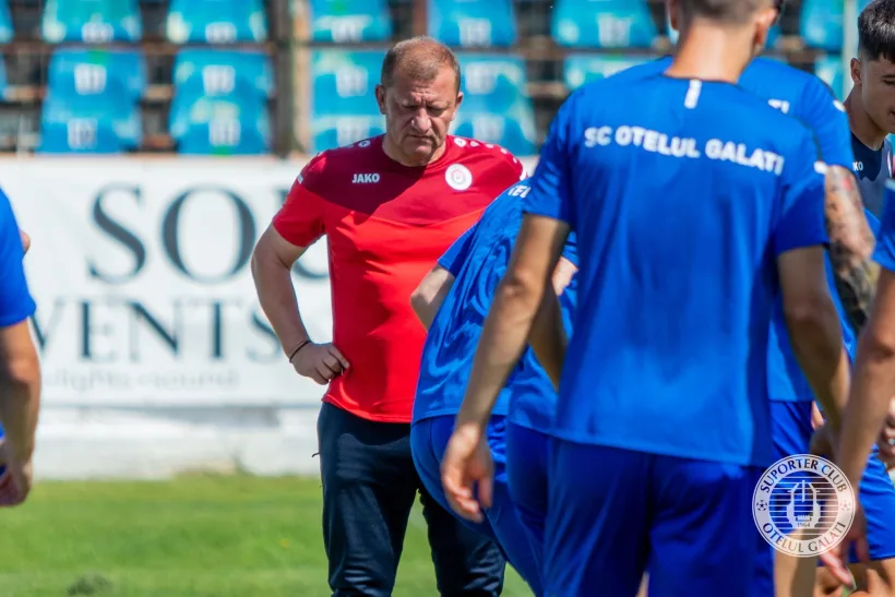 Dorinel Munteanu, antrenor SC Oțelul: „Sunt convins că băieții la ora jocului vor fi foarte concentrați. Ne dorim să fim bucuroși la final”