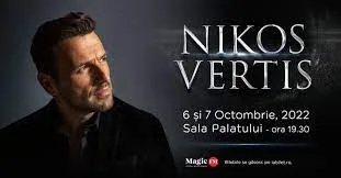 Concert Nikos Vertis la Sala Palatului din capitală