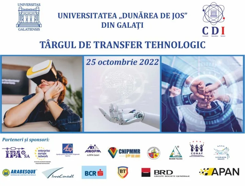 25 octombrie 2022 – Punctul de referință în Transferul Tehnologic